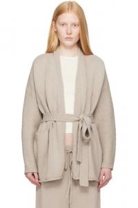 Кардиган цвета кото-серый Lauren Manoogian