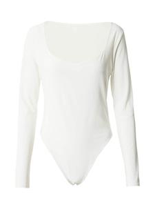 Боди-рубашка Warehouse, слоновая кость