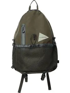 Рюкзак с треугольным логотипом And Wander, зеленый