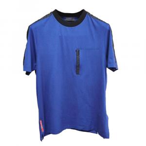 Футболка мужская синяя Prada, синий