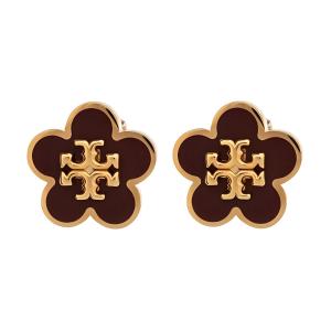 Серьги-гвоздики Kira Flower TORY BURCH