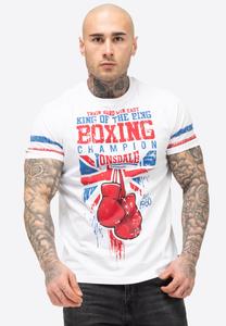 Футболка с принтом NORMALE PASSFORM CRUGMEER Lonsdale, белый