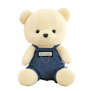 Биб и брейс Cool Bear, плюшевая кукла Teddy Bear Dolls высотой 25 см WELTSTON