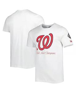 Футболка мужская белая Washington Nationals Historical Championship New Era
