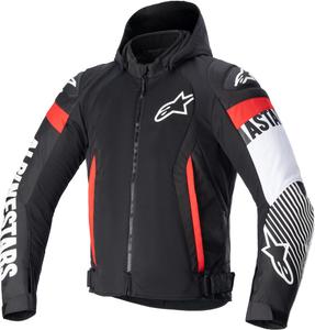 Текстильная мотоциклетная куртка Alpinestars zaca air, Black/White/Red