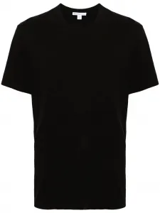 Футболка с круглым вырезом James Perse, черный
