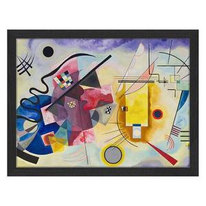 Картина Any Image Yellow-Red-Blue, 42x32x2,6 см, разноцветный