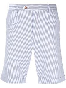 Lardini шорты чинос в полоску, синий