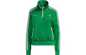 Куртка женская зеленая от SPORTY & RICH Collaboration Adidas Originals