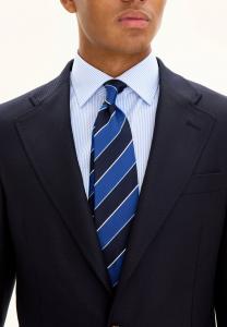 Галстук Oscar Jacobson, темно-синий