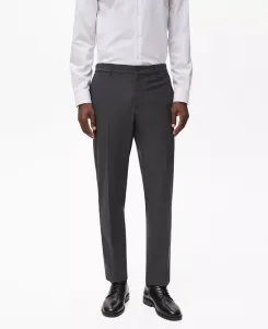 Мужские облегающие терморегулирующие брюки Mango, зеленый