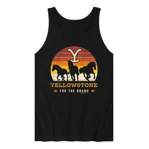 Мужская майка Yellowstone Wild Horses Licensed Character