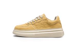 HLA Мужские низкие скейтерские кеды желтые, цвет Yellow