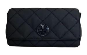 TORY BURCH Сумка TB Willa через плечо из полиуретана женская black