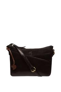 Кожаная сумка через плечо 'Purple' Conkca London, черный