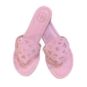 Женские лакированные босоножки Dragmatic Entrance розового цвета Maker's