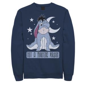 Мужской свитшот Disney Winnie The Pooh Eeyore Not A Morning Person Licensed Character