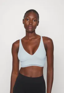 Кружевной укороченный бюстгальтер-футболка Dim, Blue Dragee