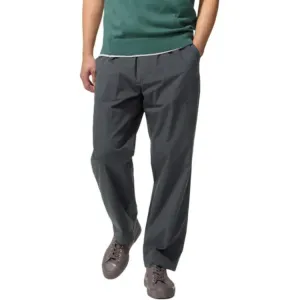 UNIQLO SS26 Casual брюки Мужские Темно-серые Moderate Straight Fit Брюки