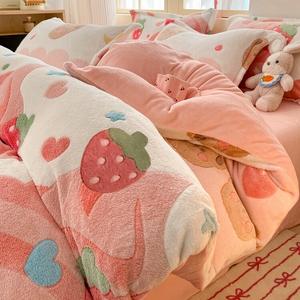 Disney Зимний комплект одеяло 220х240 см, съемный пододеяльник, наполнитель 3 кг, общий вес 4,75 кг, цвет Ice Cream Bear