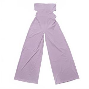 Женский комбинезон-трубка без бретелей с открытой спиной в розовом бриллианте Susana Monaco