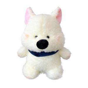 Плюшевая кукла милый вест хайленд щенок для комфортного общения 23см высота YUEMILE, белый