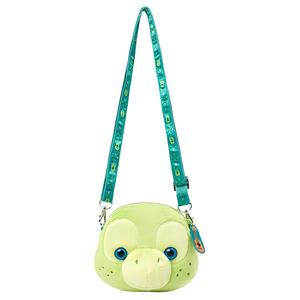 Disney Полиэстеровая наплечная сумка, через плечо обычная унисекс зеленая, Green