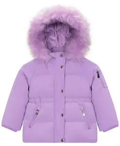 Парка Velvet Touch для малышей и маленьких девочек S Rothschild & CO, фиолетовый