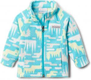 Детская флисовая куртка Columbia Kids Benton Springs II с принтом, Geyser Highland