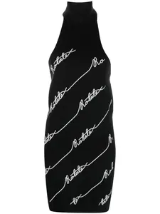 Платье мини с пайетками ROTATE BIRGER CHRISTENSEN, черный