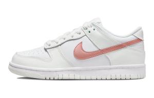 Nike Dunk Low Белый Розовый (GS)
