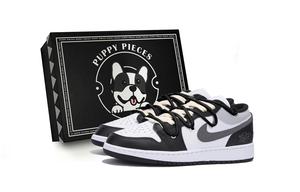 Износостойкие низкие винтажные баскетбольные кроссовки Air 1, мужские, черные, темно-серые Jordan, Dark Gray