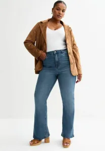 Джинсы-Клеш quinn с эффектом увеличения талии New Look, Blue