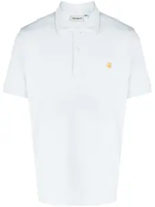 Рубашка поло с вышитым логотипом CARHARTT WIP, синий