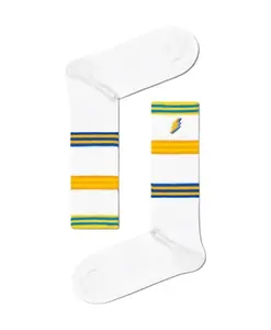 Носки Blitz Happy Socks, белый