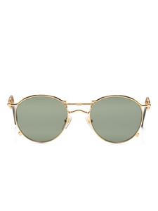 Jean Paul Gaultier солнцезащитные очки The Gold 56-0174 в круглой оправе, золотистый