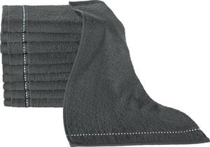 Гостевое полотенце Erwin Müller 10er-Pack 164499, 30x1x50 см, антрацитовый