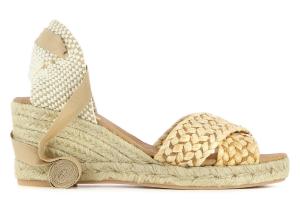 Эспадрильи Lydian на танкетке Camila'S, бежевый