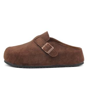 Craftsman gang Женские тапочки с закрытым носком коричневые, цвет Brown