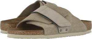 Женские замшевые сандалии Birkenstock Kyoto, оливковый