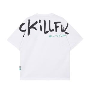 Джек Джонс Повседневная футболка унисекс JACK&JONES, сырой белый ЯРКО-БЕЛЫЙ