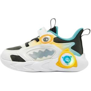 Нескользящие износостойкие низкие туфли для малышей QIAODAN, белый