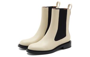 Ботинки Челси женские, цвет белый Staccato