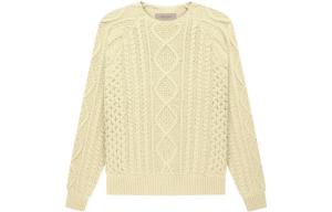 Футболка Cable Knit Fear Of God Essentials, канареечно-желтая