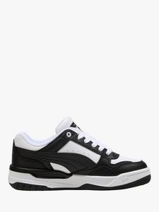 Детские кожаные кроссовки Rebound Retro PUMA, White/Black
