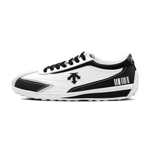 DESCENTE Кроссовки Cron Racer Ruin Patchwork с амортизацией и дышащими свойствами, повседневные, унисекс, черно-белые