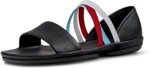 Сандалии с ремешками CAMPER Twins, черный