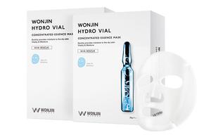 Гиалуроновая кислота увлажняющая сыворотка маска для лица успокаивающая, увлажняющая и восстанавливающая для всех типов кожи Wonjin Effect, 30g*10pcs*2