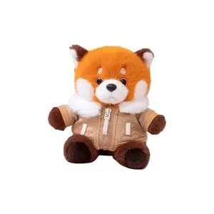 Крутая модная плюшевая кукла панда высотой 20 см DIAIWAI, бежевый