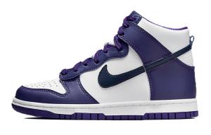 Кроссовки Nike Dunk High Electro Purple Midnight Navy GS